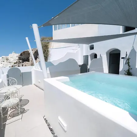 Amazing Santorini Grand With Sea View And Hot 伊亚
