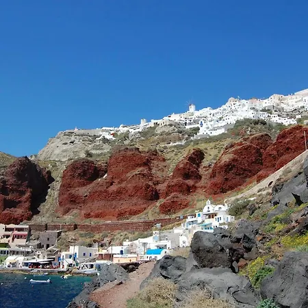 Amazing Santorini Grand With Sea View And Hot