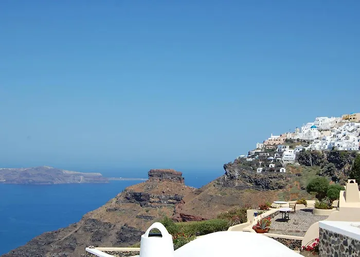 Вилла Amazing Santorini Grand With Sea View And Hot Ия